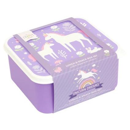 A little lovely company lunch en snackbox set unicorns