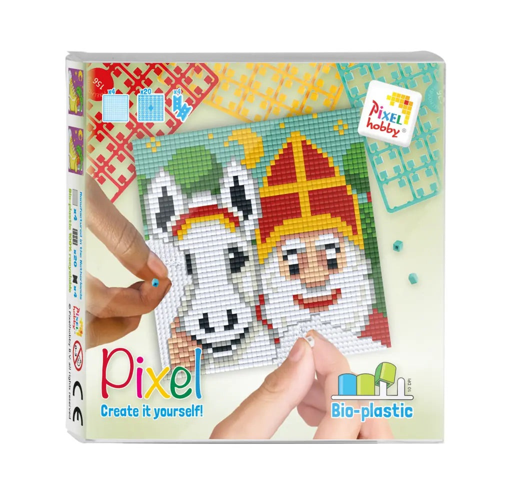 Pixel Set Sinterklaas met Paard
