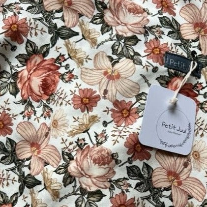 Petit Juul Hoeslaken ledikant boho flower