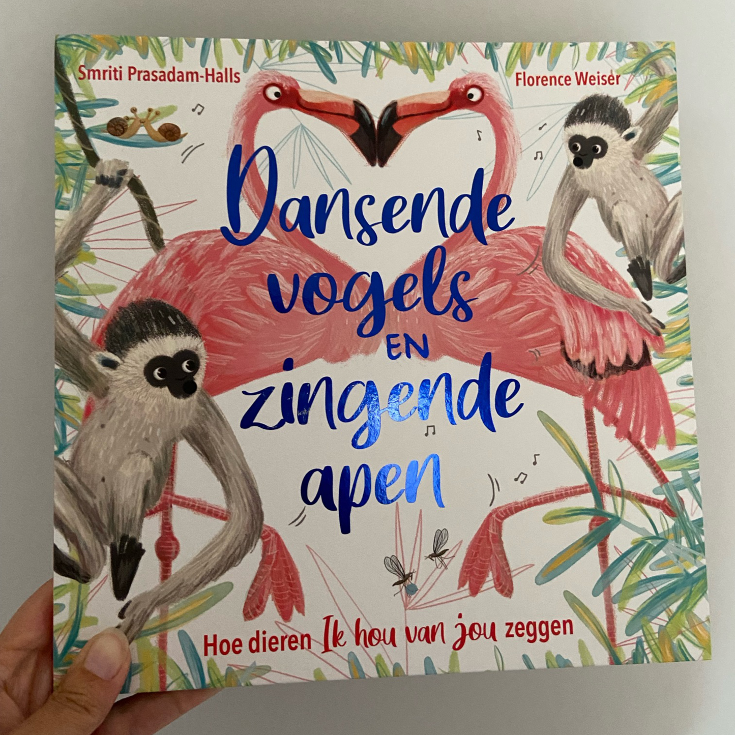 Dansende vogels en zingende apen