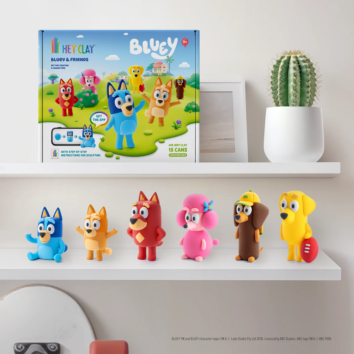 Hey Clay Bluey & Friends Limited Edition