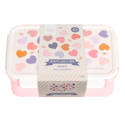 A Little Lovely Company Lunchbox Hartjes