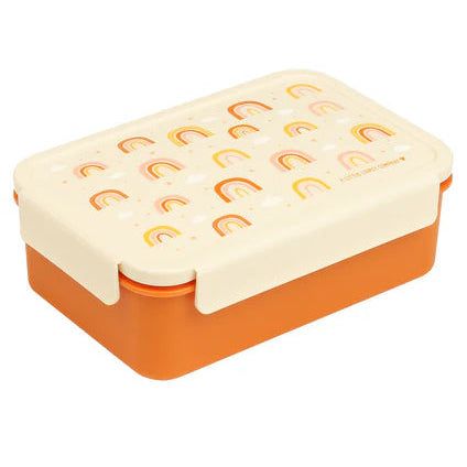 A Little Lovely Company Lunchbox Regenboog