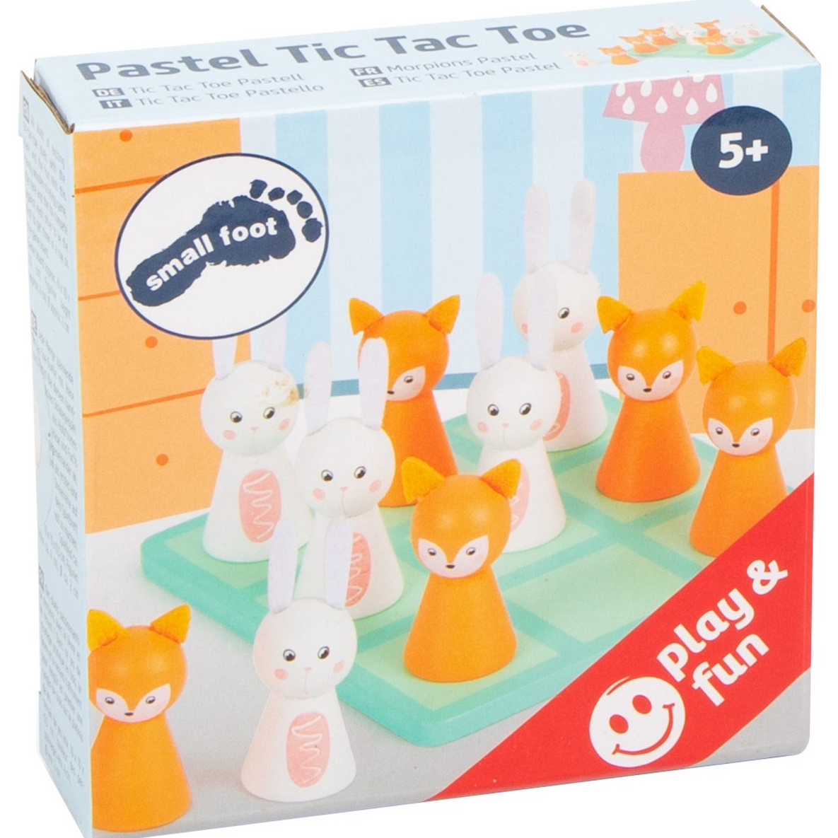 Small Foot Houten Boter-, kaas- en eierenspel