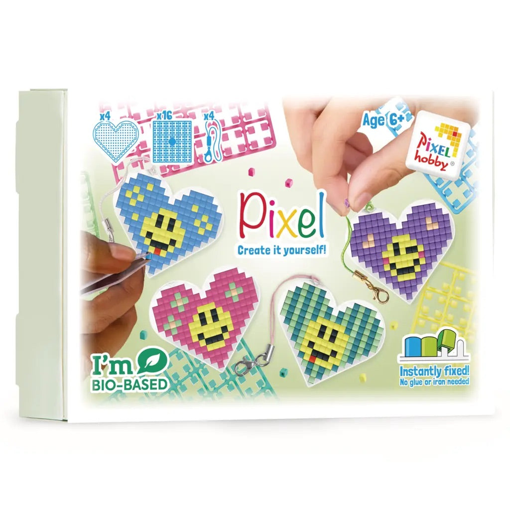 Pixel Heart Thema Box Smileys