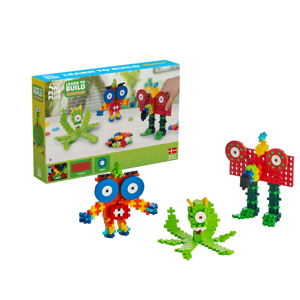 Plus-Plus Learn To Build Creatures (240 stukjes)