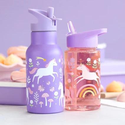 A Little Lovely Company Drinkfles unicorns A little lovely company