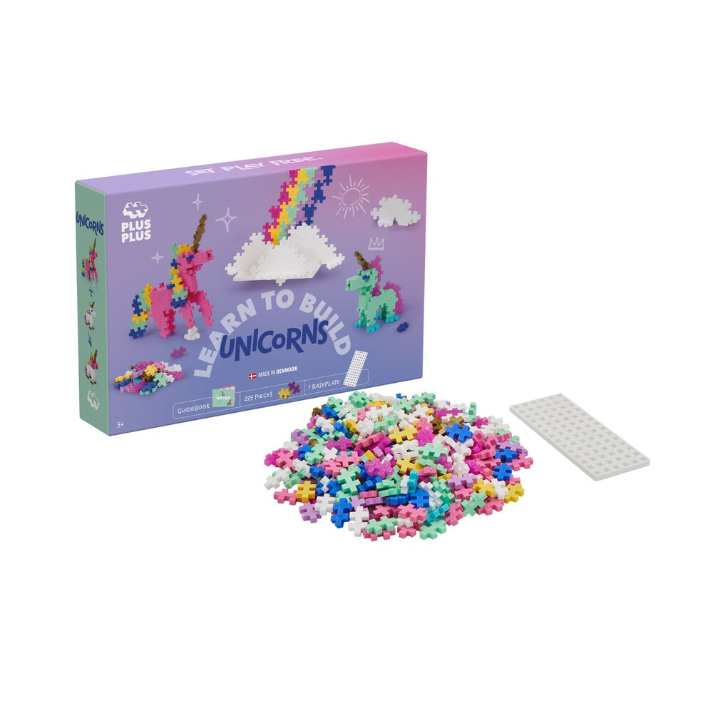 Plus-Plus Learn To Build Unicorns (275 stukjes)