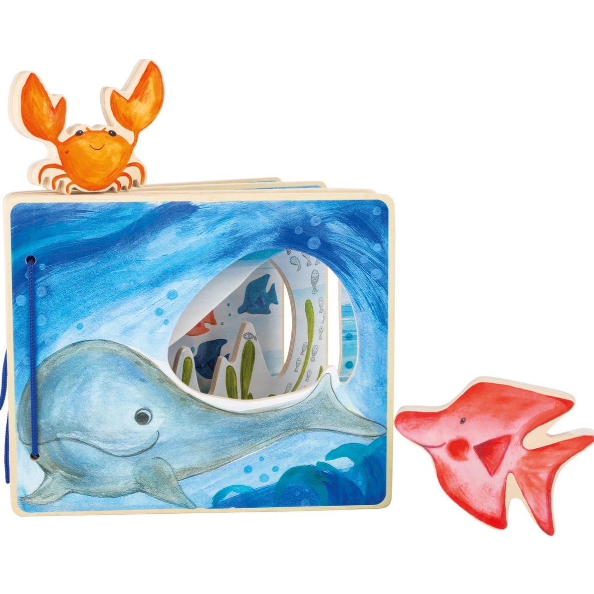 Small Foot Houten prentenboek Onderwaterwereld