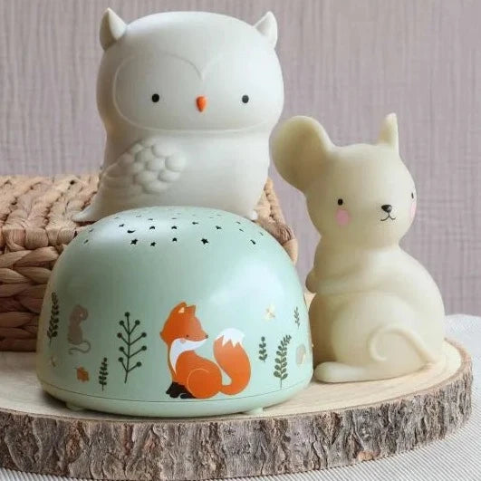 A Little Lovely Company Projectorlamp bosvriendjes