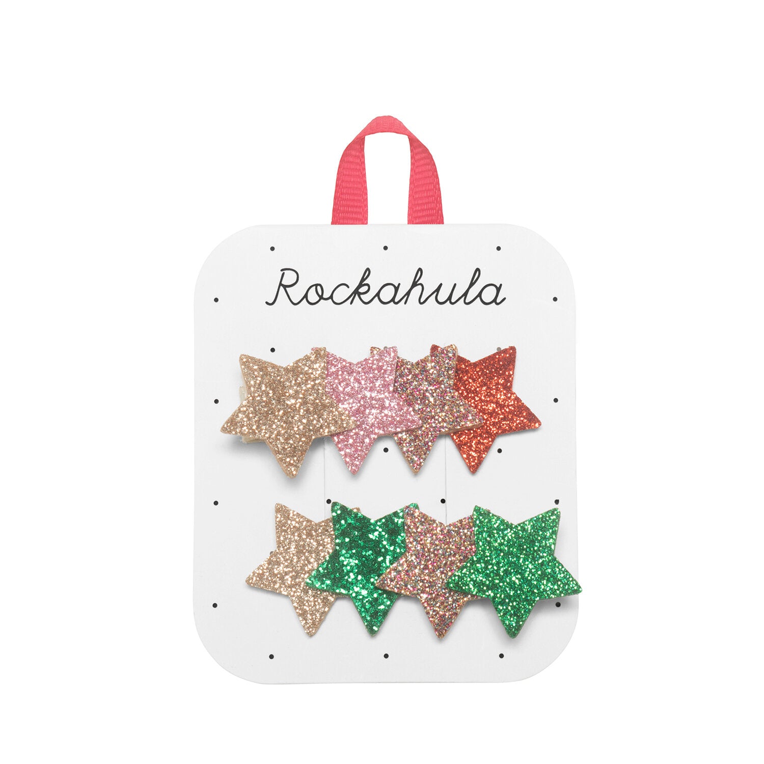 Rockahula glitter ster clips