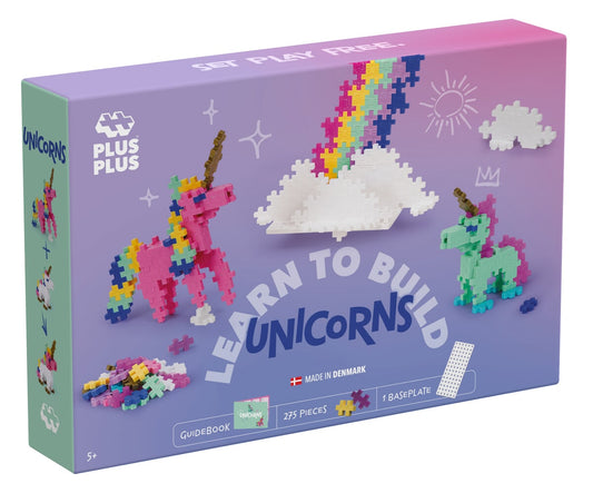 Plus-Plus Learn To Build Unicorns (275 stukjes)