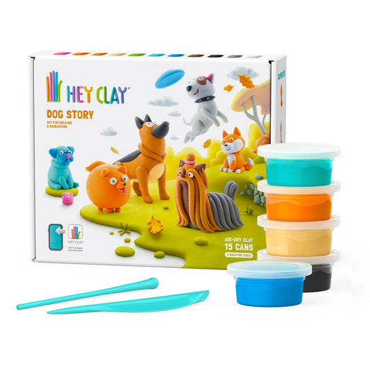 Hey Clay Honden vriendjes 15 cans