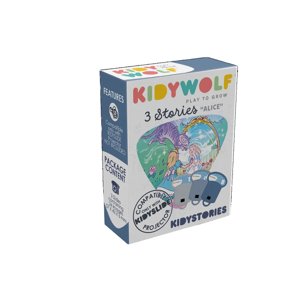 Kidywolf Kidyslide uitbreiding Alice in Wonderland