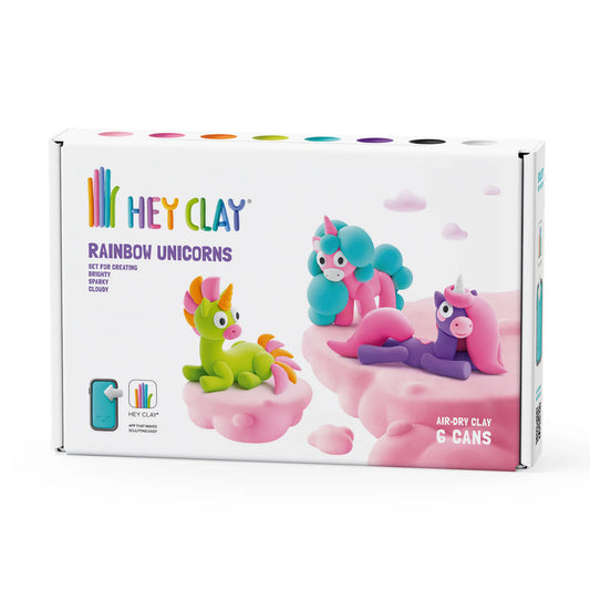 Hey Clay Rainbow Unicorn 6 cans