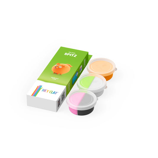 Hey Clay Keeshondje 3 cans