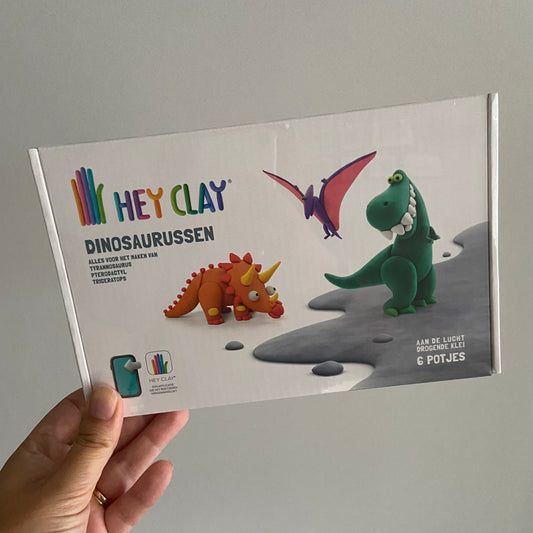 Hey Clay Dinosaurussen 6 cans