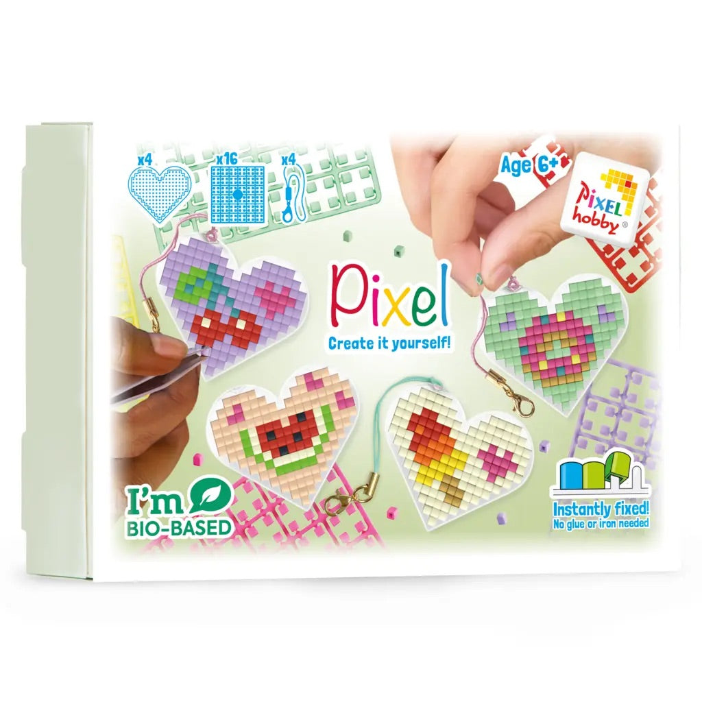 Pixel Heart Thema Box Snacks