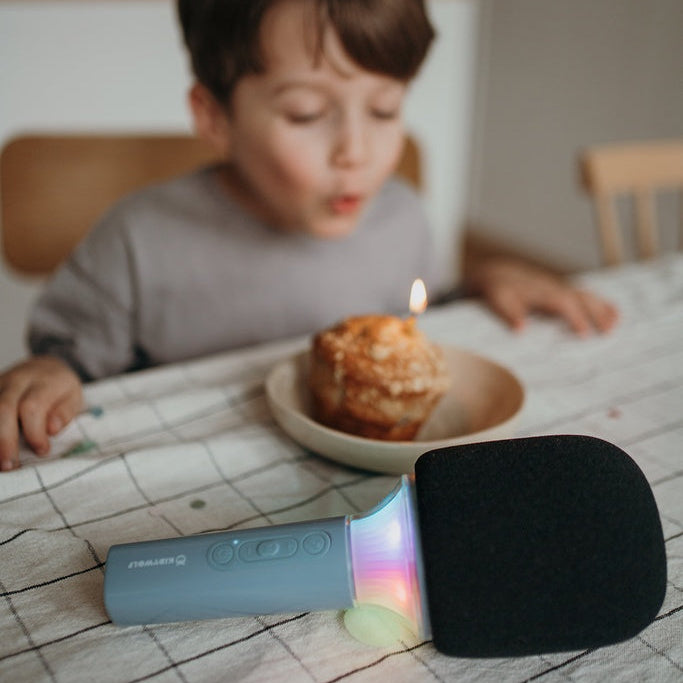 Kidywolf Karaoke Microfoon Blauw