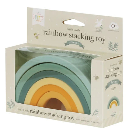 Stapelspeelgoed regenboog Salie