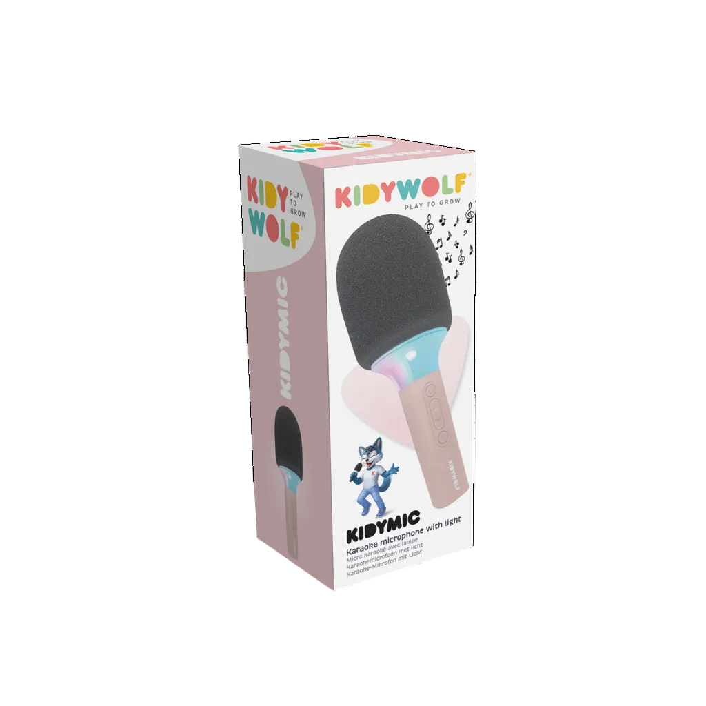 Kidywolf Karaoke Microfoon Roze