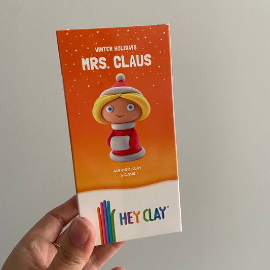 Hey Clay Winterholidays mrs. Claus 5 cans