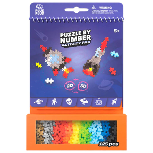 Plus-Plus Activity Pad Ruimte 125 stuks