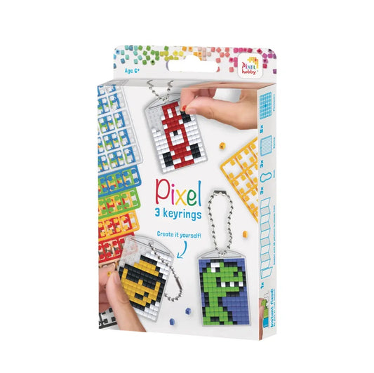 Pixel Medaillon Set Stoer 3 stuks