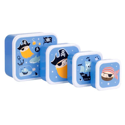 A Little Lovely Company Lunch en Snackbox Set Piraten