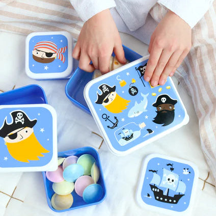 A Little Lovely Company Lunch en Snackbox Set Piraten
