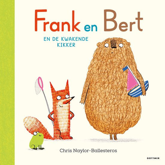 Prentenboek Frank en Bert en de Kwakende Kikker