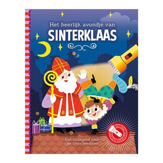 Zaklampboek het heerlijk avondje van Sinterklaas