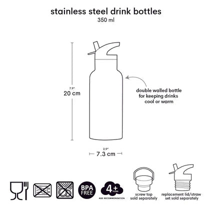 A Little Lovely Company RVS Drinkfles Fun