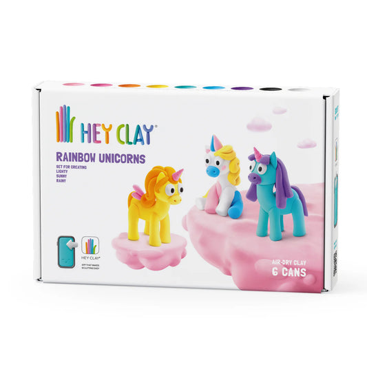 Hey Clay Rainbow Unicorn 6 cans