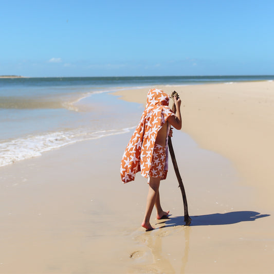 Strandponcho zeesterren Swim Essentials