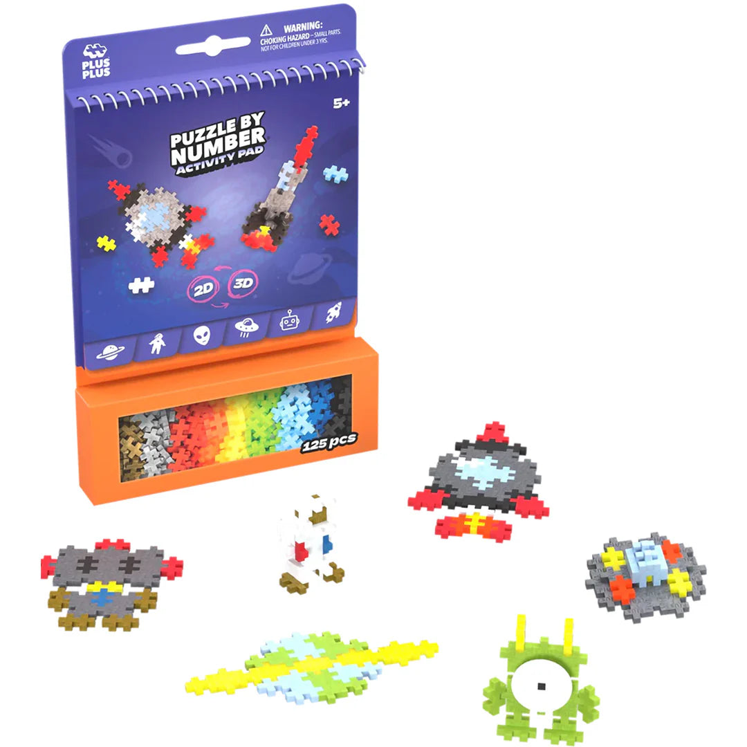 Plus-Plus Activity Pad Ruimte 125 stuks
