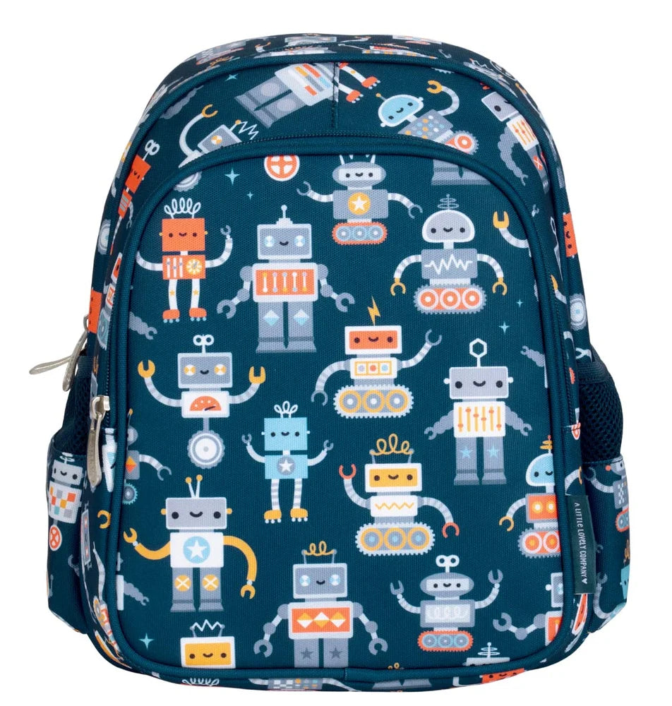 A Little Lovely Company Rugzak Robots