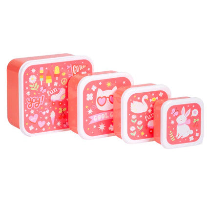 A Little Lovely Company Snackbox Set Fun