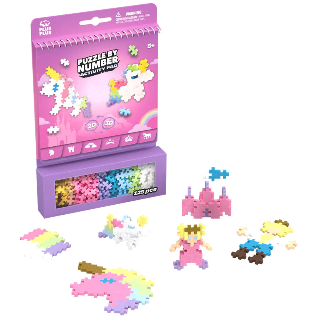 Plus-Plus Activity Pad Fairy Tale 125 stuks