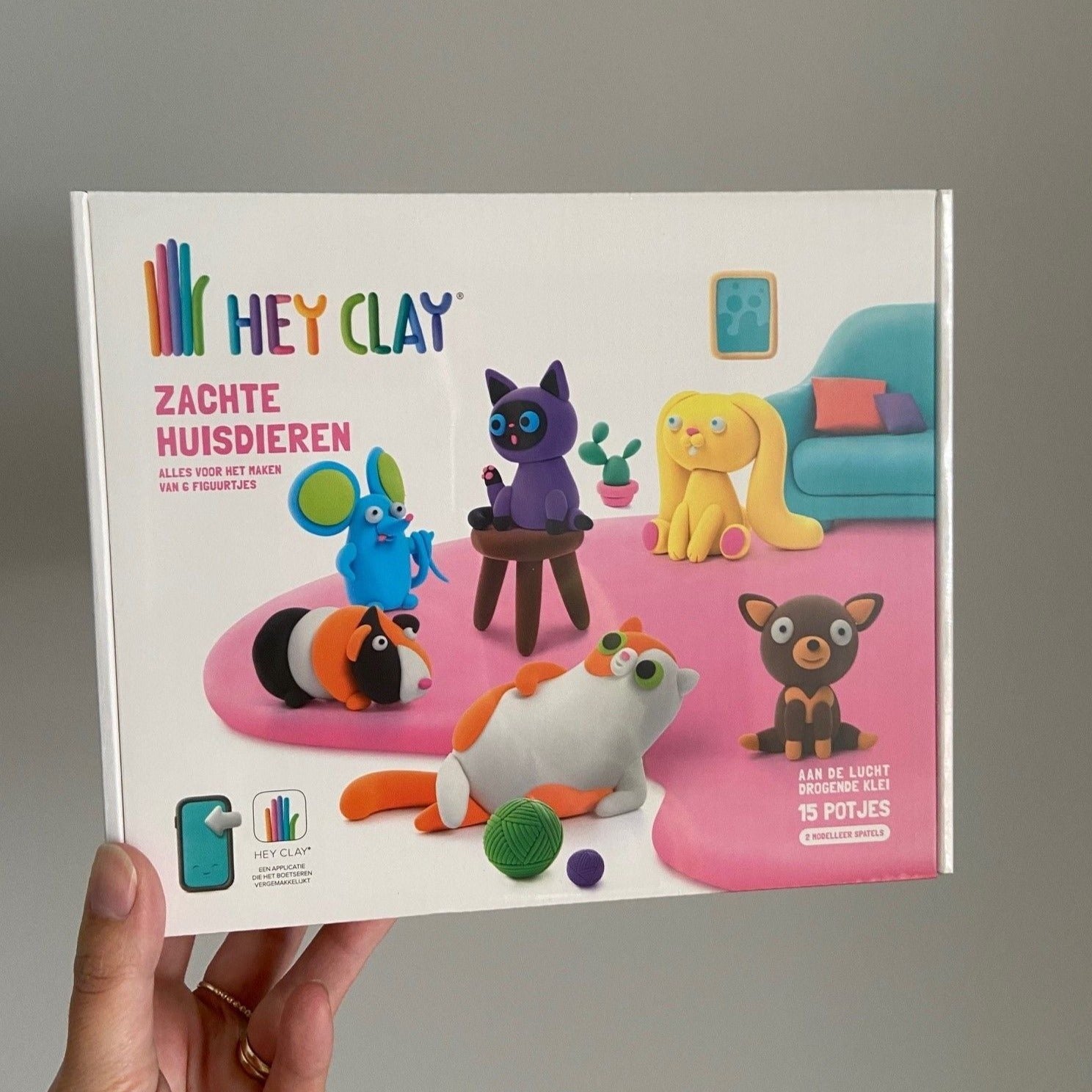 Hey Clay pluffy pluizige huisdieren