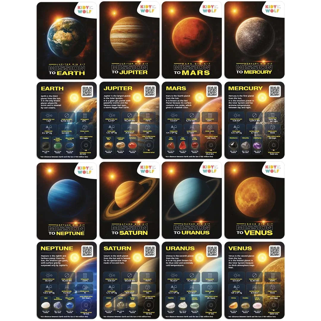 Kidywolf Kidyplanet Assorti